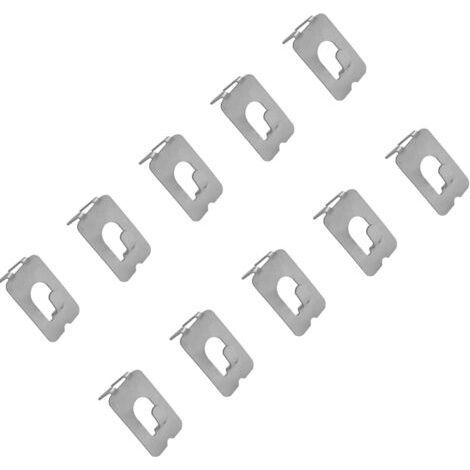 Praktischer Klebe-Wandhaken – Tragkraft – Aus robustem, rostfreiem Metall – Für Badezimmereingänge – Multifunktionaler Wandhaken (1/4)