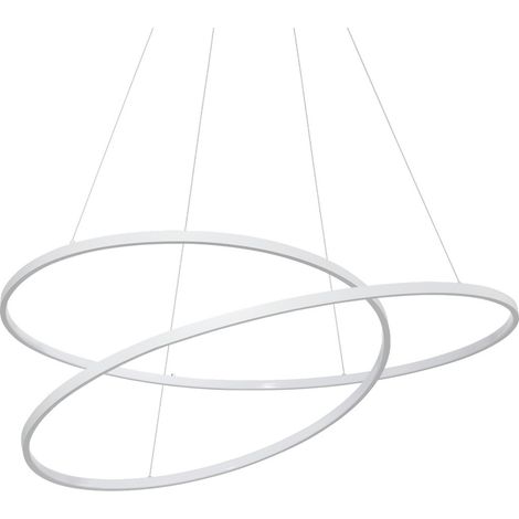 Ideal Lux OZ Suspension LED intégrée blanche 8300 lm 3000 K (1/2)