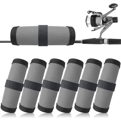 Lot de 6 gants de pêche avec protection pour leurres et hameçons, pour une visibilité optimale et une sécurité accrue. (1/5)