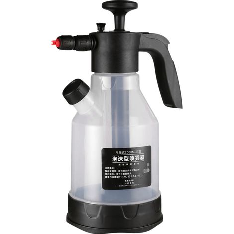 Spray Bouteille - Pulvérisateur Mousse Pneumatique - Pour Lavage Voiture Arrosage Jardin Nettoyage Intérieur - 2 L (1/5)
