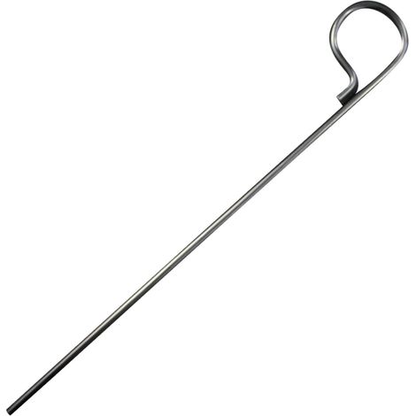 Lot de 50 pitons fixes gazon en inox 29 cm - Linxor (1/3)