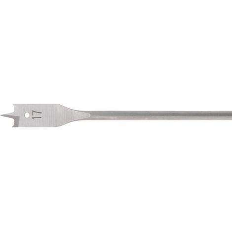 Mèche à bois plate Ø.17,0 x 400mm avec queue hex 1/4" HIKOKI 781739 (1/3)