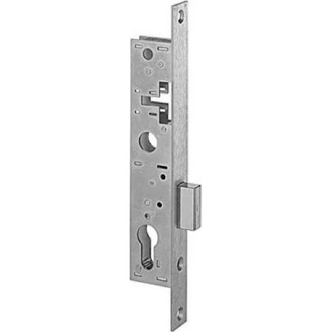 Metalux F113360010 Schloss für Europazylinder Riegel einzeln Achse 21 mm 13/36 mit Schließblech