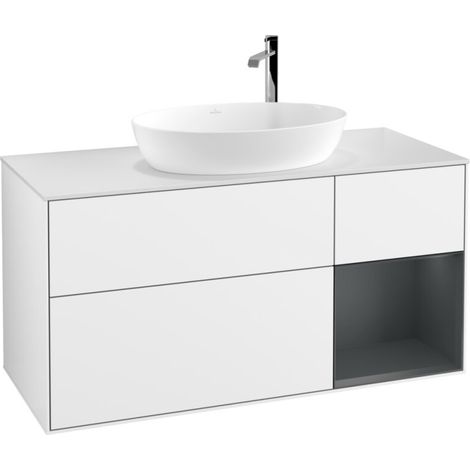 Villeroy & Boch F951HGGF Meuble sous lavabo Finion F95 (1/2)