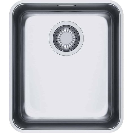 Evier Franke Aton ANX110-34 - Inox Lisse - Vidage : Manuel (1/3)