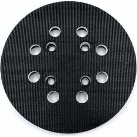 Plateau de ponçage pour Bosch (Ø 125 mm, dureté moyenne avec système accessoires pour ponceuse excentrique PEX 300/400 AE / 4000 AE / Advanced Orbit 18, (1/4)