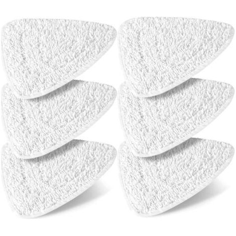 Paquet de 6 pour housse de remplacement pour nettoyeur vapeur Vilead Compatible avec les housses de remplacement pour nettoyeur vapeur vileda Steam et le nettoyeur vapeur Vileda Steam PLUS, chiffons p