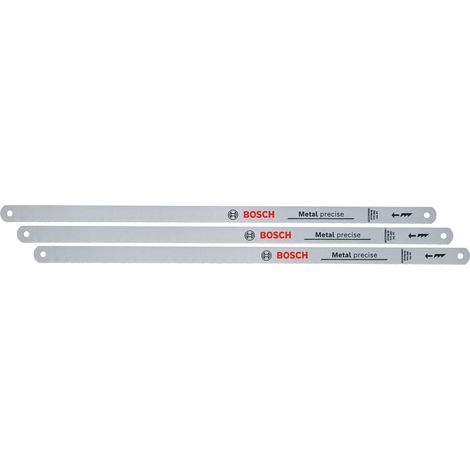 Bosch Hand Tools Hacksaw Blades 300 mm 24 TPI 3-Piece 1600A032UM (1/5)