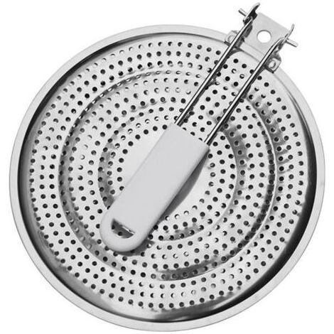 Diffuseur de Chaleur en Acier Inoxydable 20 cm pour Plaque de Cuisson au gaz Uniquement (1/5)