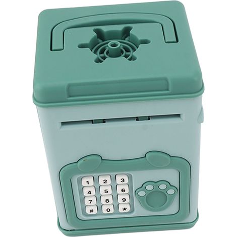 Tirelire de grande capacité et sécurisée, ornée d'un panda et dotée d'un cadenas à code, pour garçons et filles. (1/5)