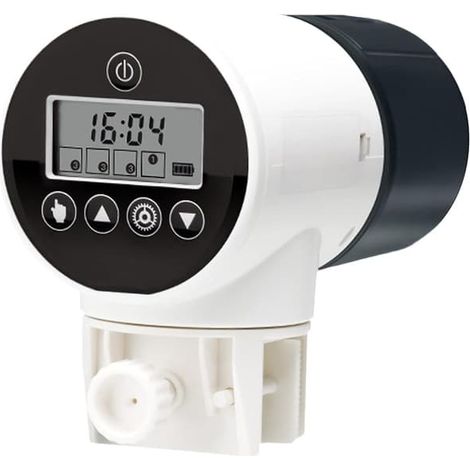 Distributeur intelligent de nourriture pour poissons d'aquarium, distributeur automatique de nourriture pour poissons, programmable (1/4)