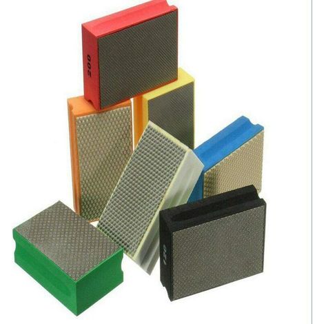 VURAHOME - Cale à poncer à Main en Diamant, Bloc de meulage de Polissage de Diamant, 1500 Grains (1/5)