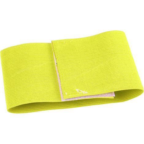 Verstellbare Fußball-Armbinden für Outdoor-Sportmannschaften (Gelb)