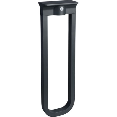 Borne KHEPRI SOLAR 80cm gris anthracite 3000K 600lm 4W IP65 - EUROPOLE - 68100
