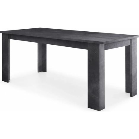 Tavolo Allungabile 140-190 cm in Legno Ardesia Moderno da Salotto (1/4)