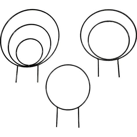 Treillis ronds d'intérieur pour plantes grimpantes, structures métalliques, A (1/5)