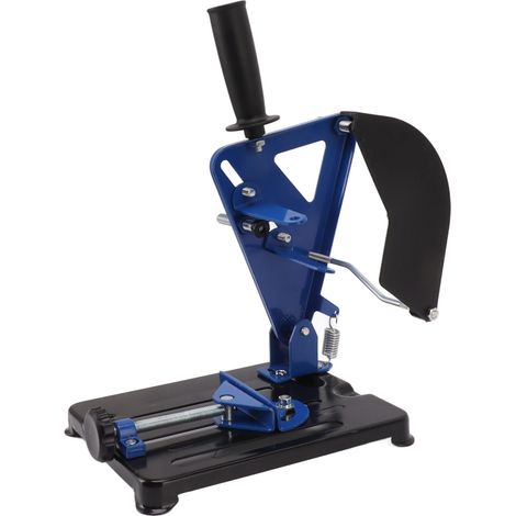 Support pour meuleuse d'angle en fonte, poignée longue et robuste, support fixe pour meuleuse multi-angles pour bois et métal. (1/5)