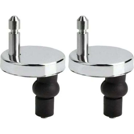2 pièces vis pour abattant WC, charnière pour abattant WC fixation abattant WC couvercle WC acier inoxydable, pièces de réparation abattant WC, vis abattant WC accessoires