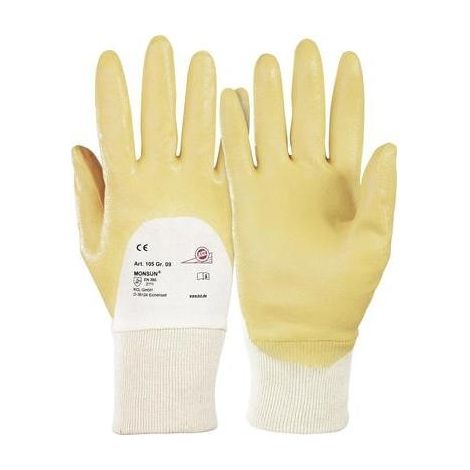 KCL Monsun® 105-7 Cotone Guanto da lavoro Taglia (Guanti): 7, S EN 388 1 Paio/a
