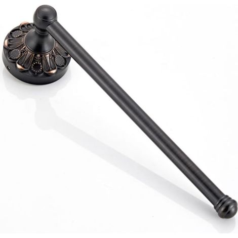 Porte-Serviettes de 29cm Style Européen Élégant en Cuivre Massif Résistant la Rouille la Corrosion, pour Atelier et Bar (1/5)