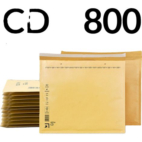 Enveloppes Bouillonnantes, Protection Durable, Matériau Écologique, 800 unités - Cd (200X175Mm) (1/2)