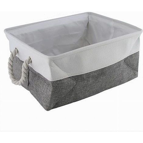 Cleafe - Porta Biancheria In Tessuto Organizer Con Manici Per Vestiti Sporchi Bagno 10625 - (1/2)