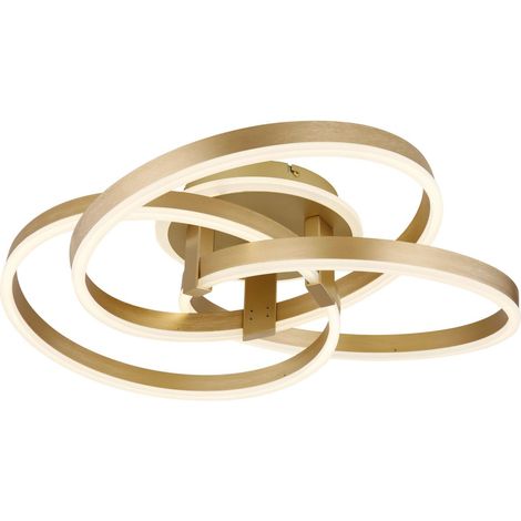 Globo - deckenleuchte - HERWIG - gold - metall - LED - 67163-56G