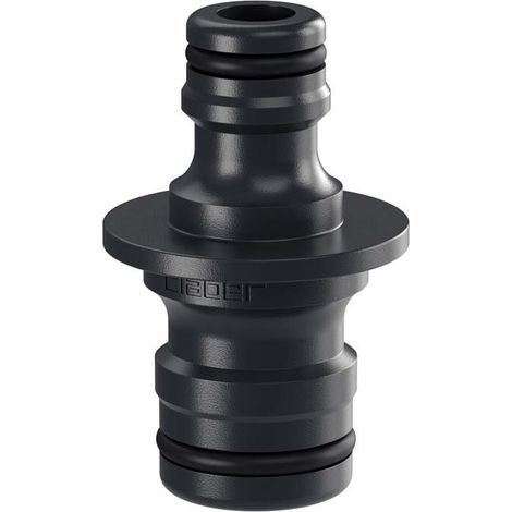 CONGIUNZIONE A 2 VIE PER TUBI DA GIARDINO CLABER MAX-FLOW CON INNESTO RAPIDO (1/2)