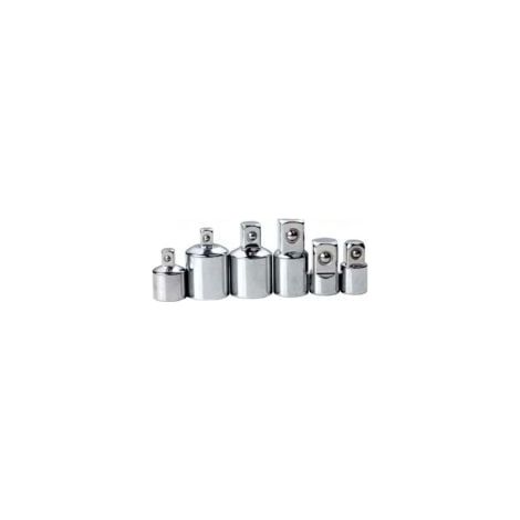 L&H Tools 6-teiliger Steckschlüsselsatz, 1/4, 3/8 und 1/2 bis 3/4 Zoll Adapter (1/4)