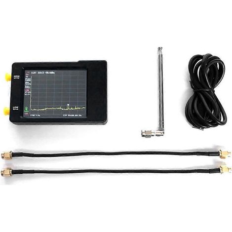 Tragbarer Mini-Spektrumanalysator mit 2,8"-Touchscreen und 100 kHz
