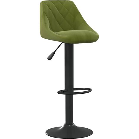 Maison Exclusive - Barhocker Hellgrün Samt (1/5)