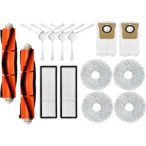 Lot de 14 filtres Hepa pour brosse latérale principale Dreame S10/s10 Pro