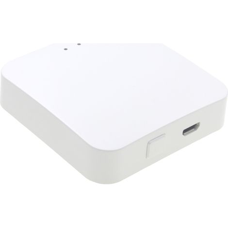 Puerta de enlace ZigBee, Smart Gateway Hub 3.0 para el hogar conectado, con control remoto y por voz, compatible con Google Home. (1/5)