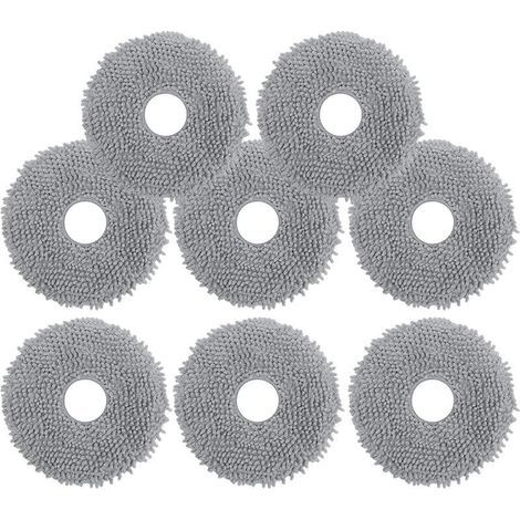 Confezione da 8 panni di ricambio in morbida microfibra per mocio Roborock Q Revo/Qrevo Pro/Qrevo S/Qrevo MaxV/Qrevo Plus. (1/4)
