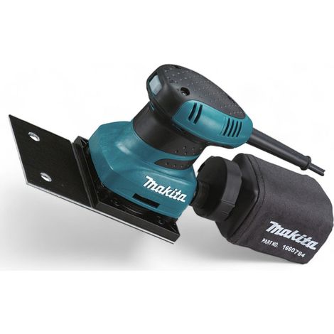 Levigatrice orbitale 200W con pattino rettangolare in alluminio BO4566 Makita 200 watt (1/3)