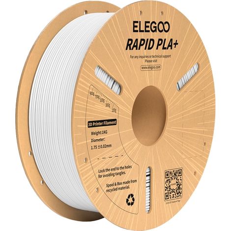 Filamento ELEGOO Rapid PLA+ (bianco)