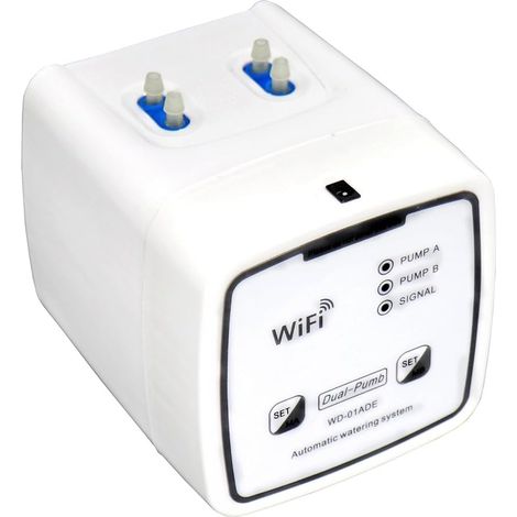 Équipement Hydroponique Automatique Chronomatique Dispositif D'Eau Intelligent Double Pompe Double Pompe Système D'Irrigation pour les Plantes en Pot.20 pots (1/5)