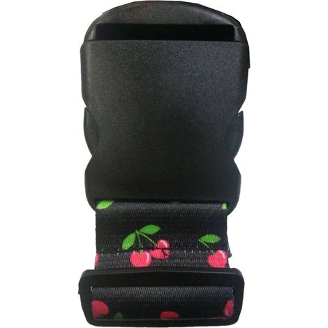Ensemble de 4 sangles à bagages colorées – sangles à bagages attrayantes – sangles adaptées aux bagages et sacs – sangles à bagages multicolores (lot de 2) (1/4)