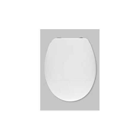 Haro Care WC-Sitz o.Deckel m.Edelstahl- scharnierwelle u.activ shield weiss