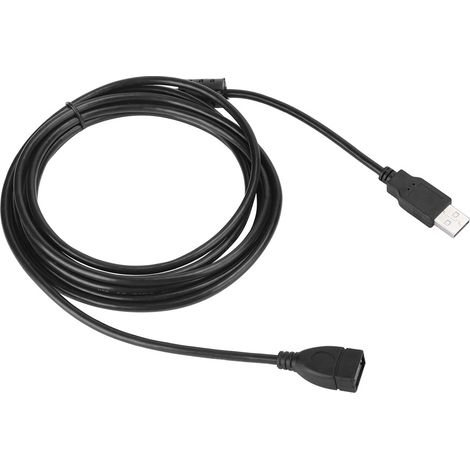 Câble d'extension de synchronisation de données USB 2.0 mâle vers femelle de 3 m avec charge ultra-rapide (1/5)