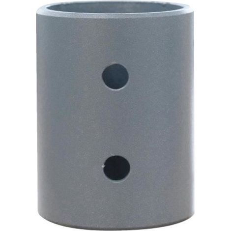 Réducteur De Mât - 1 Pièce - Acier Gris - Réglable D48/60 - Pour Portail Coulissant