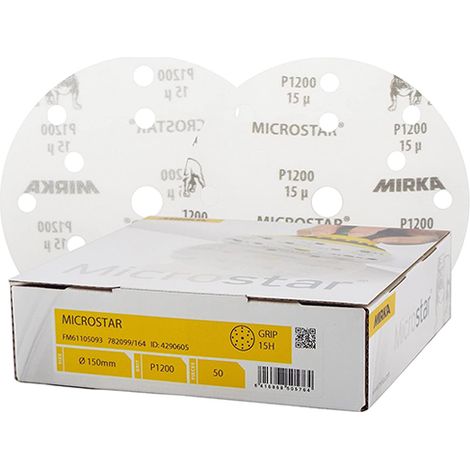 MIRKA DISCHI MICROSTAR P1200 50 PEZZI