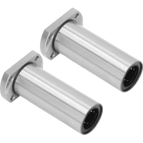 Kit d'accessoires en acier LMH30LUU à bride ovale pour roulements à billes linéaires, comprenant 2 roulements, pour mouvement CNC. (1/5)