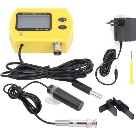 Hochpräzises 2-in-1 pH-/Temperaturmessgerät, tragbar, 220 V, EU-Stecker (1/5)