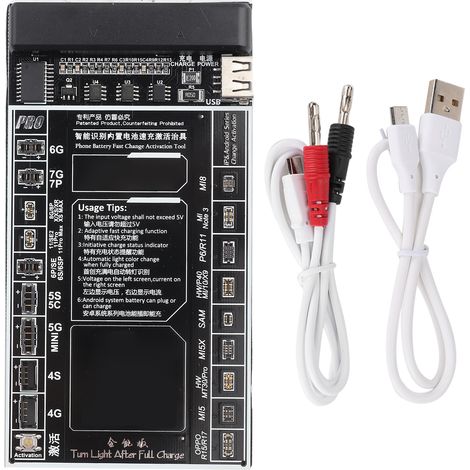 1 Carte d'activation de charge, double affichage LED, protection 7A, voltmètre-ampèremètre, identification automatique, pour iOS et Android (1/5)