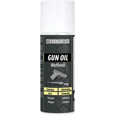 WEICON Gun Oil 50 ml, olio multifunzionale per la lubrificazione e la protezione dei metalli, agente anticorrosivo che allontana l'umidità
