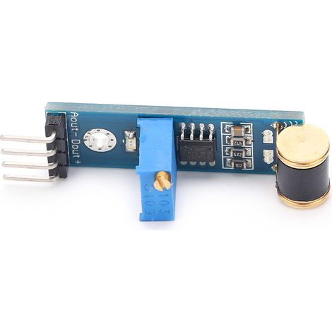 Module de capteur 4 broches 801S pour vibrations et chocs, sensibilité réglable, carte de sortie de signal CC 3-5 V (1/5)