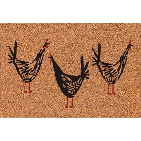 Tapis D'Entrée - Tapis Extérieur - 100 % Polyester Épais (800 G/M²) - Antidérapant - Imperméable - Lavable En Machine - Pour Porte D'Entrée Porche Garage Salle De Bain Cuisine - 60 X 90 Cm - 1 Pièce (1/5)