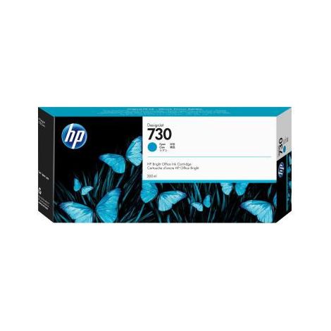 HP nº730 300-ml Cyan Ink Cartridge (1/2)
