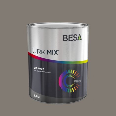 Pot de peinture Polyuréthane / bi composant Gris Souris Nacré RAL 7048  Brillant - 2,5 kg